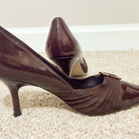 Pierre Dumas Women's Brown Heels - Picture 3 of 11